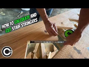 How To Calculate and Cut Stair Stringers
