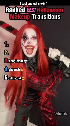 Ranked best Halloween Makeup Transitions