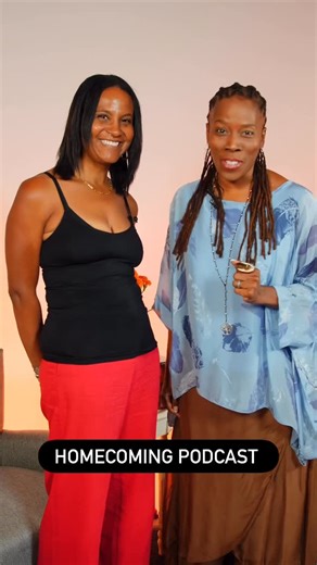 Dr. Thema on Instagram: "Check out the latest episode of the Homecoming podcast with special guest @dene.logan as we talk about her journey to reclaim authenticity as well as her thought provoking book Sovereign Love. Available on YouTube for video and all major platforms for audio. #author #podcast #love #authentic"