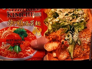 Easy Kimchi noodles recipe | Korean noodles