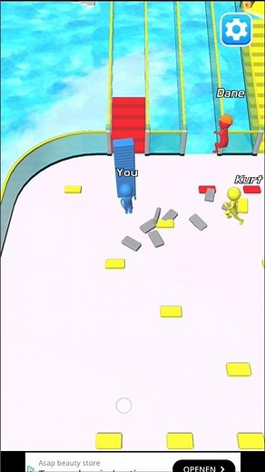 slippery stairs game #shorts #gameplay