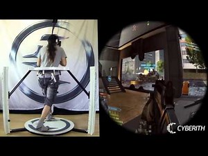 Battlefield 4 multiplayer online in VR with the Cyberith Virtualizer and the Oculus Rift