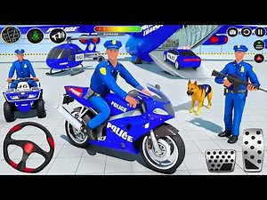 🚓 Police Car Chase Simulator 3D – Real City Cop Pursuit Gameplay (Android)