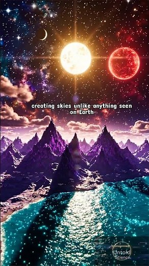 What Would an Alien Planet Look Like? 👽🪐#alienplanet #exoplanet #space #universe