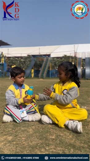 Omni International School,Basti on Instagram: "Passing the Parcel 🎁😊 LKG Fun Times! Laughter and Sunlight fill the playground as little champs play their favourite game. #LKGmemories #PlaytimeVibes #omniinternationalschool"