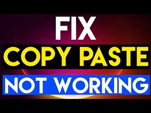 How To Fix Copy Paste Not Working in Windows 11