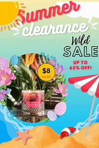 Celebrate the final days of summer - for way less 🤑. Summer Clearance Now Live! #EarlyFrights #HalloweenGlow #candlemagic #candles #scentedcandles #colonialcandle #halloweencandles #colonialcandle #fallscents #PumpkinSeason #pumpkinspiceeverything #fallscentedcandles #pumpkinshortbread #mabelbaker #AmericanFamilyDay #scentedcandles #autumnvibes #AutumnStyle #autumndecorations #fixinforfall #fallfixings🍂 #summerclearancesale #SummerClearanceSale | Colonial Candle