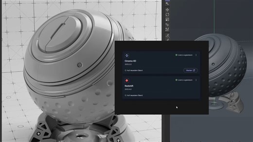 Cinema 4D 2025.2 + Redshift 2025.4 新的 OpenPBR 材质/着色器