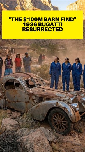 They said it was just a myth.🤯✨ Until we found it buried in the canyon. Witness the incredible recovery and forensic restoration of the legendary 1936 Bugatti Type 57SC Atlantic #Bugatti #BugattiAtlantic #CarRestoration #Transformation #satisfying #Classic #ClassicCar #repair #Rebuild #BeforeAndAfter #Satisfying #oddlysatisfying #Luxury #SuperCar #Forgotten | Aank Chalysta