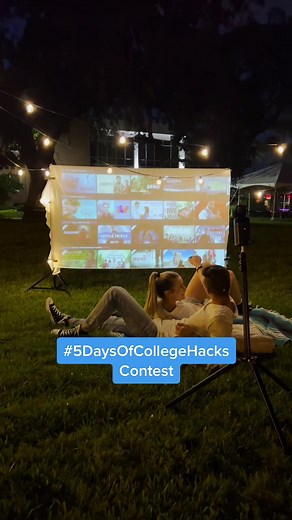 #ad @Kyle Nutt got us feeling de-stressed already 😌 Watch until the end to find out how you can win $10K!!! #5DaysOfCollegeHacksContest