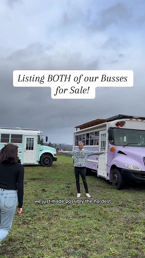 More info below & comment “Indigo💜” or “Margo💙” to be DMd the full listings👇 Never thought that we would be making this type of post, but it’s become time for us to consider new possibilities 🥲 We are heartbroken at the thought of losing bbgirl Indigo, but also have fallen head over heels in love with Margo. So with that being said, a quick glimpse at both buses: Indigo 💜-Asking $75K -24 ft long 2007 International BE200 Deisel 165,000 miles 800 watts of Solar 540 amp hours lithium battery 5