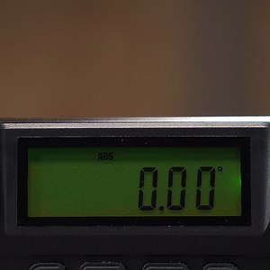 There are a lot of smart features on our updated digital spirit levels. For example the digital unit quickly rotates for easy reading when using the spirit level upside down. When working in poor light conditions the backlit display will help you see the measurement. If for some reason you can't see the display at all there is an audio signal that indicates 0° and 90° angles. This will be extra helpful for example when assembling furniture or mounting cabinets since it frees up both hands so you