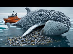 Emotional Ocean Rescue: Saving a Giant White Whale Infested with Millions of Barnacles