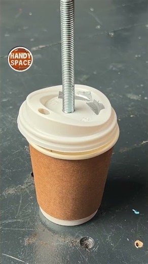 Paper Coffee Cup and Magnet Hack!