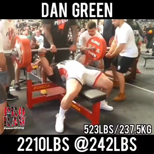 11K views · 135 reactions | Dan Green totals 1002.5kg at 110kg | ProRaw Powerlifting | Facebook