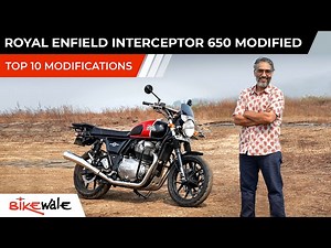Royal Enfield Interceptor 650 Modified | Performance Exhaust Sound | Alloy Wheels Upgrade | BikeWale