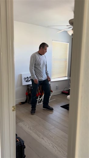 John Hunter Acoustics, Inc. on Instagram: "Install Setup Recording studio installation setup in Yuba City, CA, where we are installing 18 of our Standard Black 4” thick Ultacoustic All Broadband Bass Traps for echo reduction and sound balancing. This setup includes: • Two custom sized panels tailored for the space • Gobos (panels on stands) for flexible vocal and instrument treatment • Our @goveeofficial LED light strips for clean, controlled studio vibe lighting Every installation begins with a