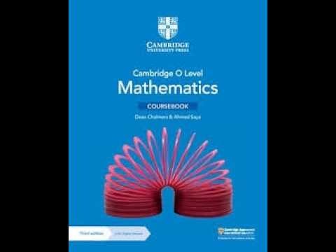 1.4B q8 Cambridge o level mathematics coursebook dean chalmers and ahmed saya