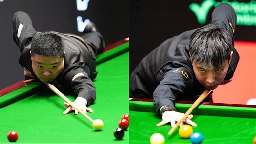 China's Zhao Xintong and Ding Junhui prepare for world snooker showdown