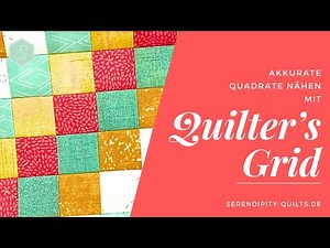 Sew accurate squares with Quilter's Grid