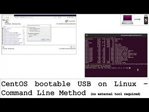 CentOS USB on Linux | Command line method