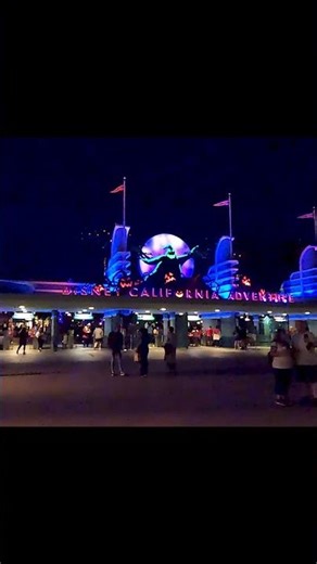 Oogie Boogie talks at California Adventure Halloween