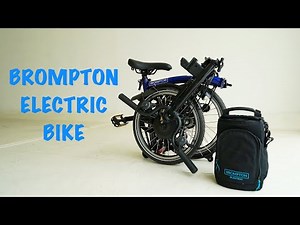 Brompton C Line Electric Bike