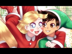 Merry Christmas! Star and Marco [Speedpaint]