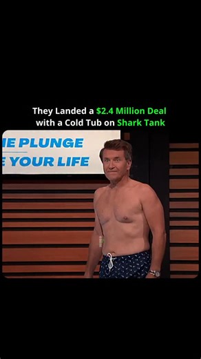 Instaprenurs on Instagram: "Talking is easy, proving it changes everything. In this Shark Tank moment, an entrepreneurial duo knows that words alone will not sell their cold plunge product. Instead of just explaining the benefits, they invite Robert to experience it himself with a live demonstration. At first he is uncomfortable and clearly not enjoying the icy water, but once he steps out, his perspective completely shifts. That firsthand experience turns skepticism into belief, and belief into