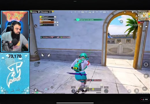 Epic PUBG Mobile Live Fight with Streamers