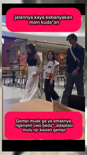 salfok dengan jalannya Gisell 😱 #giselle #giselantasia #gempi