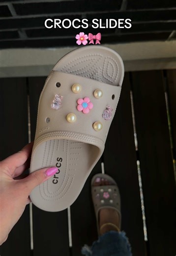 these slides are so comfy #crocs #crocsslides #slides | slides