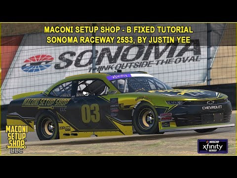 iRacing Maconi B-Fixed Sonoma Guide to Qualifying and Race 25S3