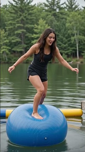 beautiful girl swimming pool challenge video#beautiful #girl #challenge
