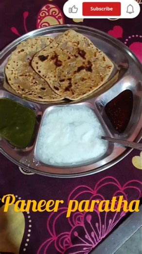 🧀 Street Style Paneer Paratha Recipe 😋 | Crispy & Tasty Homemade Paratha