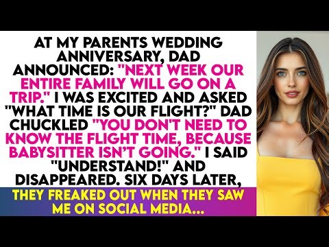 My Dad Excluded Me From Their Family Trip. So I Disappeared. Later They Freaked Out When They Saw...