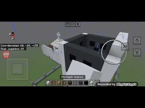 Torre de reloj en minecraft.