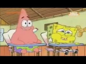 SpongeBob farts in class