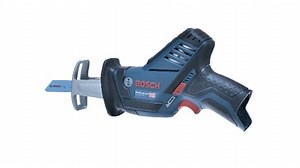 Bosch Professional 12V System Akku Säbelsäge GSA 12V-14 (Schnitttiefe Holz/Metallprofile: 65/50mm, inkl. 2 Sägeblätter, ohne Akku/ Ladegerät)