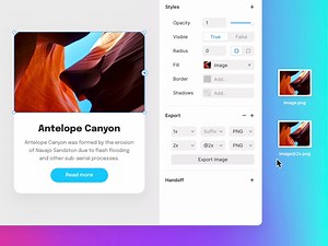You’ve always been able to copy a link to share your Framer prototypes—now you can share exported images as well. Check it out in the free desktop beta for Windows and Mac. Get the beta — https://bit.ly/3u5H9WP | Framer