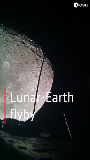 ESA - European Space Agency on Instagram: "Our Juice spacecraft returned to Earth to complete the world’s first Lunar-Earth gravity assist. 🌍🌕 Flight controllers guided the spacecraft past the Moon and then the Earth, ‘braking’ the spacecraft. This manoeuvre may seem counterintuitive but will allow Juice to take a shortcut via Venus on its way to Jupiter. 📹@europeanspaceagency 📷ESA/Juice/JMC"