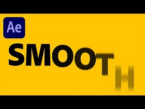 Smooth Ramp Up Text Animation in After Effects | Letter by Letter Tutorial