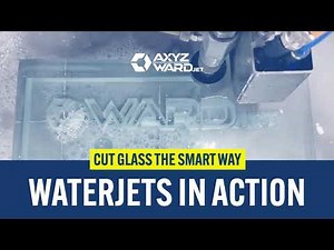 Precision You Can See: Cutting Glass with WARDJet Waterjets