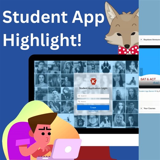 When was the last time you checked out all our Student App has to offer! Keystone has a ton of resources for our students and we want to make sure you know where to find them! Check out this quick overview of some of the great resources we offer in the Keystone Student App! #online #onlinelearning #learning #app #student #kip #thekeystoneschool #keystone #virtual #virtuallearning | The Keystone School | Facebook