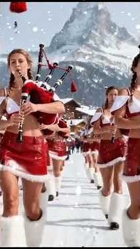 Epic World Winter Parade | Powerful Bagpipes & War Drums Show #epicinstrumental