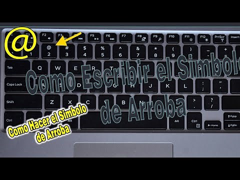 Como hacer el Simbolo Arroba en una Laptop Computadora / Simbolo Arroba en una Laptop