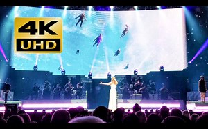 【4K60fps】席琳迪翁《Ashes》死侍2主题曲 May22，2018