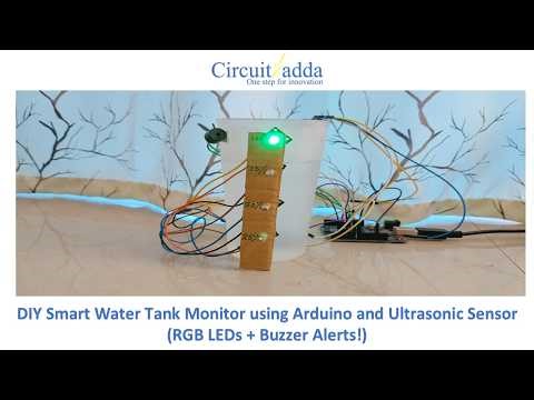 Arduino Project #18: DIY Smart Water Tank Monitor with Arduino | Ultrasonic Level Indicator