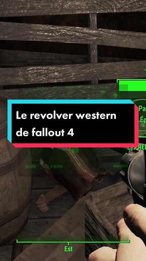Le revolver western de fallout 4 #fallout #pourtoi #jeux #jeuxvideo #fr #falloutfr #falloutfrance #bethesda #fallout4 #revolver