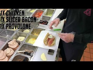 How To Make A Chicken Bacon Ranch Sub At Subway